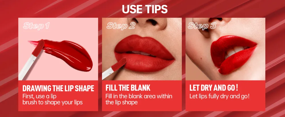 Matte Liquid Lipstick Set Waterproof Long Lasting Non-Stick Lipstick for Women (12pcs) - Liquid Lipstick