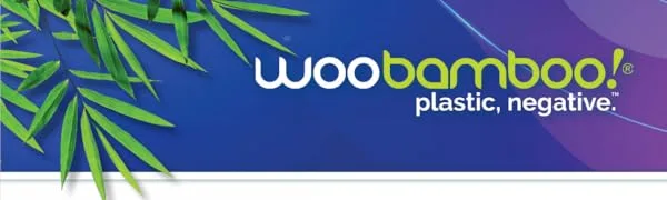 Woobamboo! Bamboo Toothbrush - Slim Handle - Soft Bristle - BPA Free Nylon Bristles - Eco-Friendly Biodegradable Compostable Vegan (Pack of 1) - woobamboo plastic negative