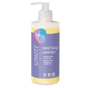 Sonett Organic Hand Soap Citrus Lavender Sensitive Calendula Rose and Foam Soap 1 Count and 6 Count (Lavender 1 Count) - 1111
