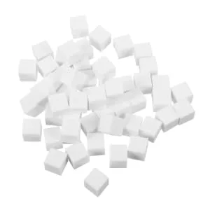 Sponges 100pcs Manicure Tools Powder Puff Nail Art Tools French Tip Tool White Sponge Gradient Blush Nail Sponge - product information 2