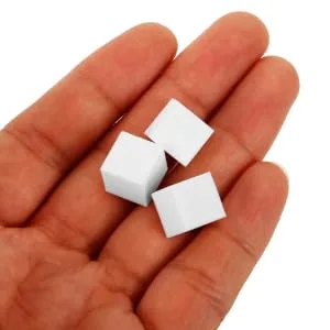Sponges 100pcs Manicure Tools Powder Puff Nail Art Tools French Tip Tool White Sponge Gradient Blush Nail Sponge - product information 4