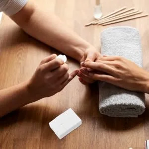 Sponges 100pcs Manicure Tools Powder Puff Nail Art Tools French Tip Tool White Sponge Gradient Blush Nail Sponge - product information 5