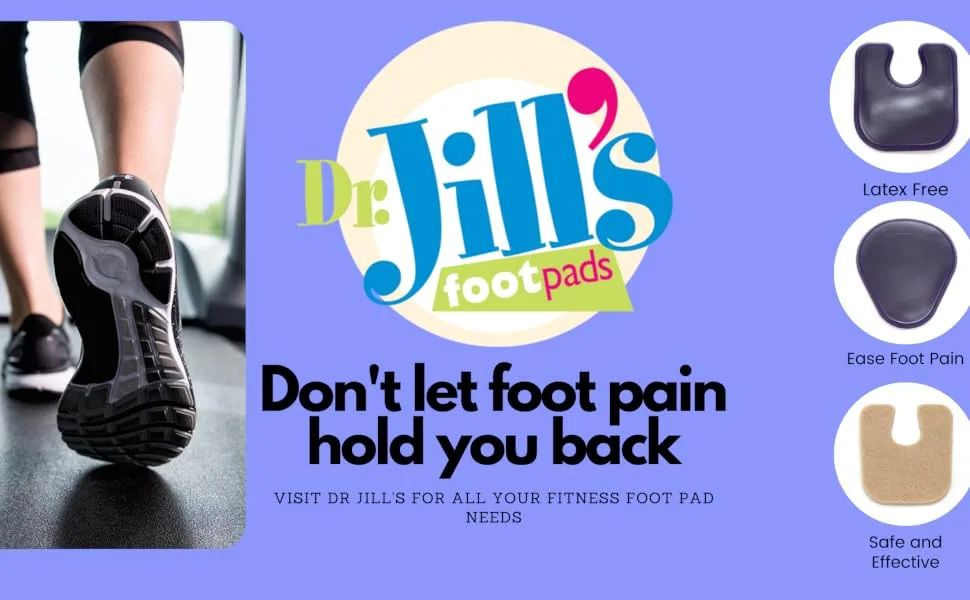 Dr. Jills Gel"U"-Shaped Callus Pads (Self-Stick & Re-Usable) - U Shaped