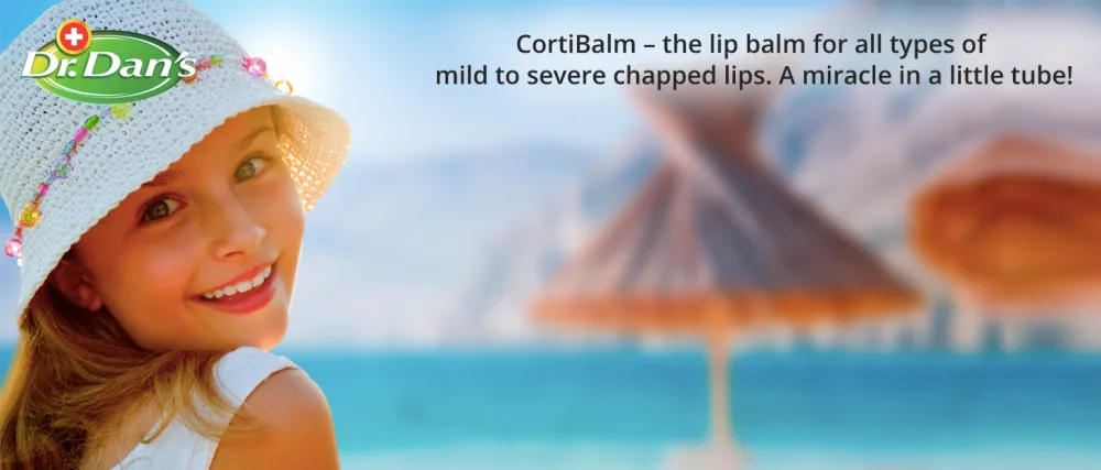 Dr. Dan's Cortibalm - 1 Pack - for Dry Cracked Lips - Healing Lip Balm for Severely Chapped Lips - Designed for Men, Women and Children - Lip-balm-lips-chapstick-dr-treatment-dry-chapped-cream-dans-cortibalm-kids-repair-cracked-pack-stick
