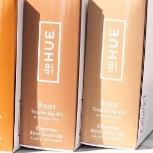 dpHUE Root Touch-up Kit - Medium Brown, 2 Applications - Permanent Grey Hair Touch Up & Root Cover Up Solution - Low Ammonia, Salon-Quality Creme Hair Color Made in Italy - dpHue Root Touch Up