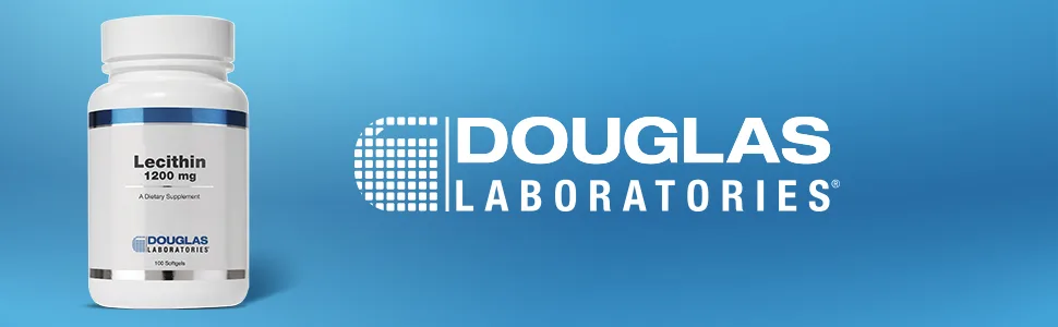Douglas Laboratories Lecithin 1200 mg | Supports Emulsification and Mobilization of Fats and Cholesterol | 100 Softgels - Douglas Laboratories Lecithin 1200 mg