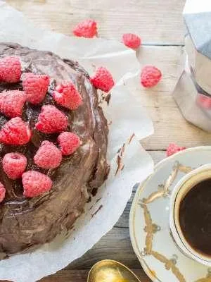 Door County Coffee - Chocolate Raspberry Truffle, Chocolate Raspberry Truffle Flavored Ground Coffee - Medium Roast, 10 oz Bag Ground Bag Chocolate Raspberry Truffle 10 Ounce (Pack of 1) - Chocolate Raspberry Truffle Flavored Coffee