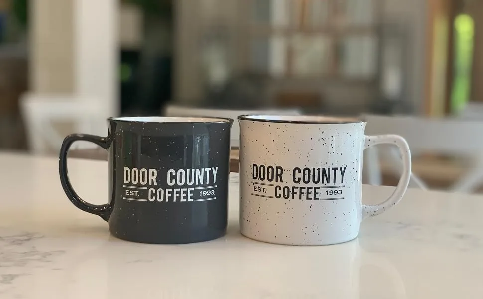 Door County Coffee - Chocolate Raspberry Truffle, Chocolate Raspberry Truffle Flavored Ground Coffee - Medium Roast, 10 oz Bag Ground Bag Chocolate Raspberry Truffle 10 Ounce (Pack of 1) - Door County Coffee and Tea Co.