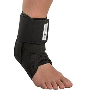 DonJoy Stabilizing Pro Ankle Support Brace, Black, Medium Black Medium (Pack of 1) - product information 1