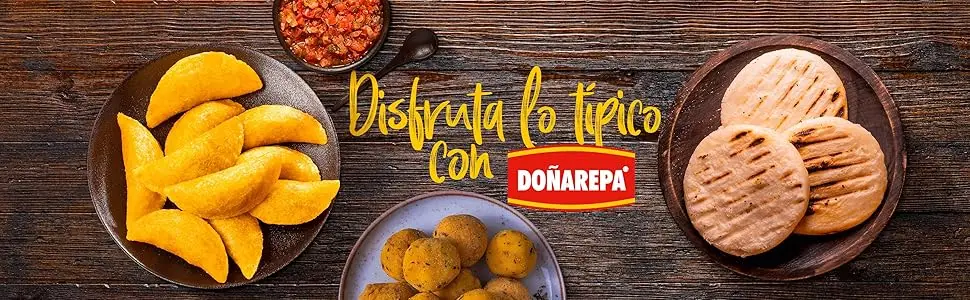Donarepa Precooked White Corn Meal, 35.3 Ounce 2.2 Pound (Pack of 1) White - donarepa