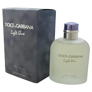 Dolce & Gabbana Light Blue Eau de Toilette Spray for Men, 6.7 Fl Oz 6.6 Fl Oz (Pack of 1) - product information 2