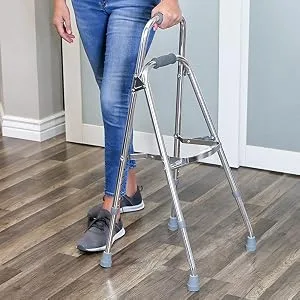 DMI Folding Hemi-Walker Provides Support, Aluminum, Silver, 30'- 35' - product information 2