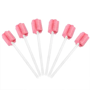 Disposable Untreated Oral Care Swabs, 250 Count (PINK+plum) 250 PINK - Safe material