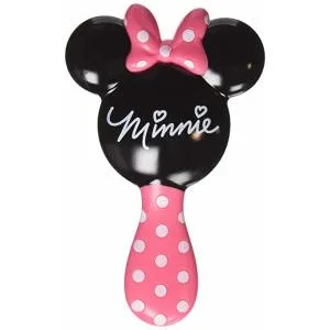Disney Baby Minnie Hair Brush and Wide Tooth Comb Set - Easy Grip Handle Better Control