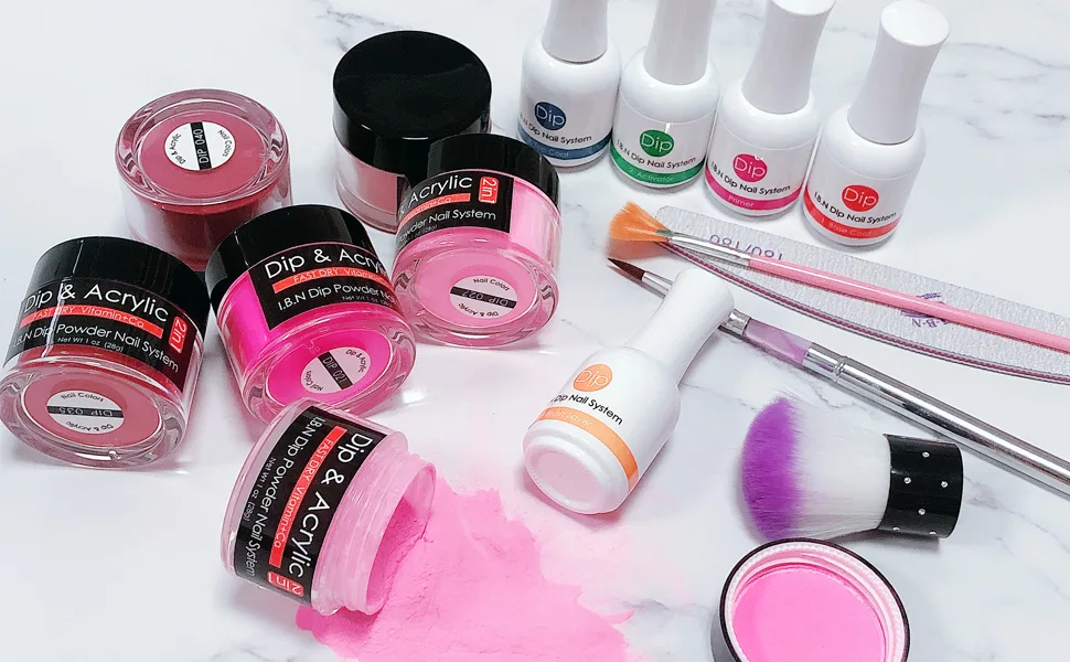 Dip Powder Base Coat 15ml/Bottle (Added Calcium and Vitamin) for Dipping Powder Nail Salon At Home Use DIY Manicure (Base Coat) - product information 2