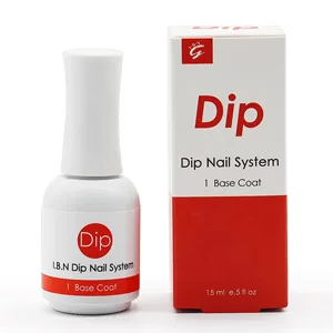 Dip Powder Base Coat 15ml/Bottle (Added Calcium and Vitamin) for Dipping Powder Nail Salon At Home Use DIY Manicure (Base Coat) - product information 3