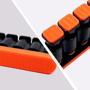 DILIMI Finger Strengthener,Guitar Beginner Exercier,Finger Trainer,Hand Grip Strength Trainer for Athletes,Musicians & Physical Therapy Orange - product information 6