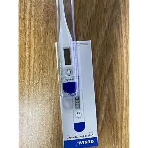 Digital Thermometer for Fever, Quick Reading Waterproof Oral Thermometer with Fever Indicator. Best for Baby Kids and Adults - Thermometer