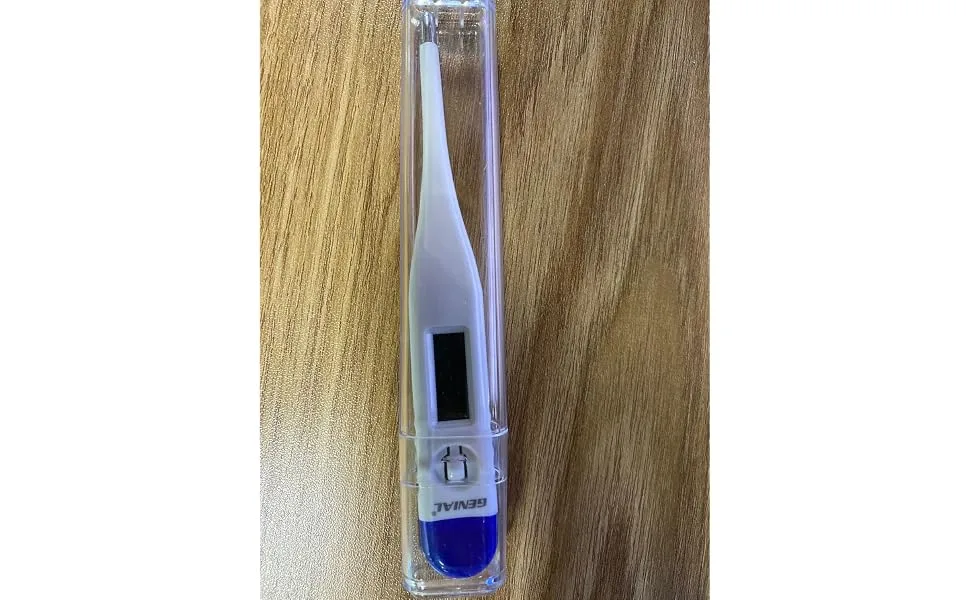 Digital Thermometer for Fever, Quick Reading Waterproof Oral Thermometer with Fever Indicator. Best for Baby Kids and Adults - Thermomter