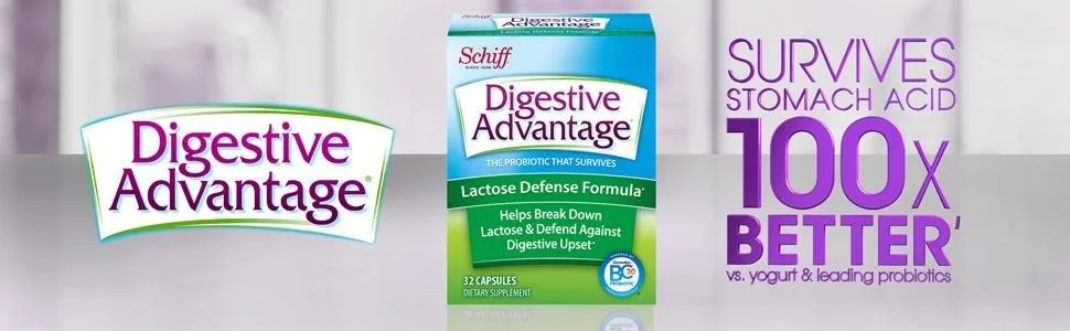 Digestive Advantage Lactose Defense Formula, 32 Capsules - product information 21