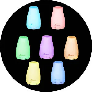 Diffuserlove Essential Oil Diffusers 200ML Remote Control Ultrasonic Mist Humidifiers BPA-Free Aromatherapy Diffuser with 7 Color Lights and Waterless Auto Shut-Off for Bedroom Office Kitchen - product information 6
