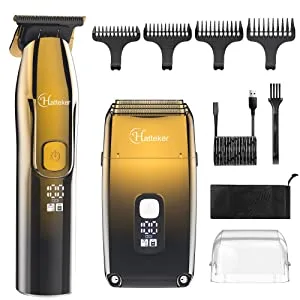 Hatteker Shaver Bald Head Shaver Electric Shaver Razor for Men with Precision Trimmer Barber Shaver Trimmer Triple Blades - product information 15