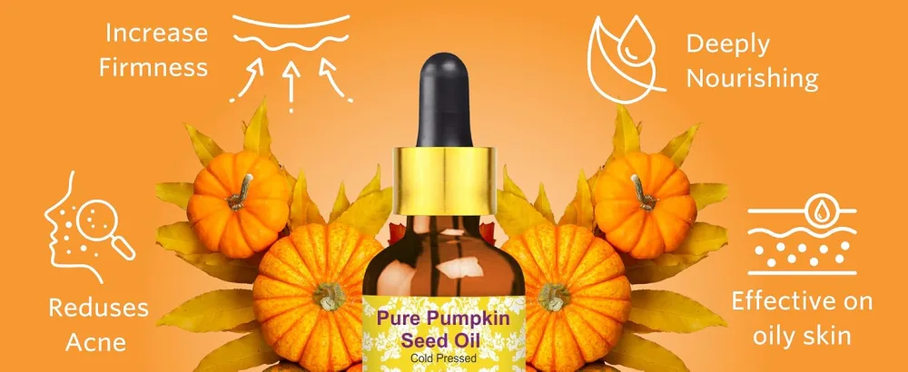 Deve Herbes Pure Pumpkin Seed Oil 15ml (0.50 oz) - PUMPKIN