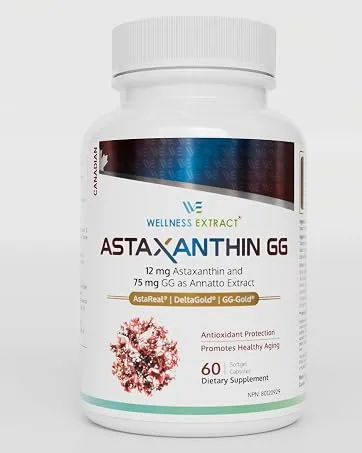 Wellness Extract Eannatto 150mg Vitamin E Tocotrienols Supplement with GG (Annatto Extract) - Most Potent Antioxidant for CoQ10 Support Healthy Aging - 60 softgels - product information 12