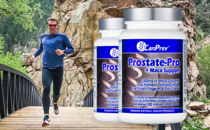 CanPrev Prostate-Pro + Maca Support | 100 v-caps l Supports Optimal Prostate Health l With Vitamin D3 & Zinc Citrate - prostate pro