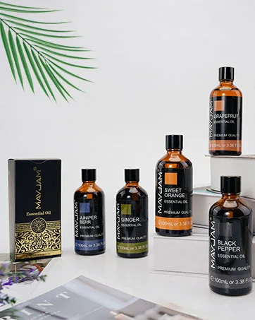 MAYJAM Top 20 Essential Oil Set with Nice Gift Box 5ML Pure Essential Oils for Diffusers Aromatherapy Soap Candle Making Beautifully Thoughtful Essential Oils Gift Set for Her SET20-01 - essential oils