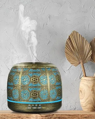 ARVIDSSON Wireless Essential Oil Diffusers Rechargeable Diffusers for Essential Oils Portable Cordless Aromatherapy Diffuser with Battery Operated Travel Diffuser Wood 100ml - product information 5