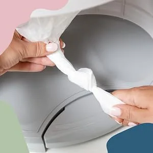 Diaper Dekor Classic Diaper Pail Liner Refills Biodegradable, 4 Pack 4 Count (Pack of 1) - Tie a knot and you are ready for the next diaper.
