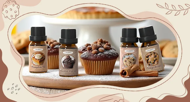 SALUBRITO Bakery Fragrance Oils Set Fall Essential Oils Gift Set for Diffuser Candle Soap Making Pumpkin Pie Chocolate Cupcake Snickerdoodle Gingerbread Creamy Vanilla Sugar Cookies - product information 5
