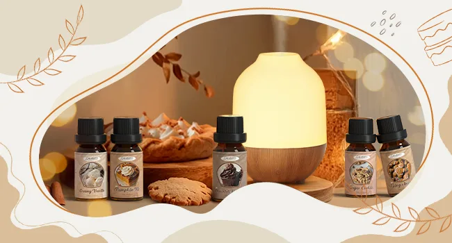 SALUBRITO Bakery Fragrance Oils Set Fall Essential Oils Gift Set for Diffuser Candle Soap Making Pumpkin Pie Chocolate Cupcake Snickerdoodle Gingerbread Creamy Vanilla Sugar Cookies - product information 6