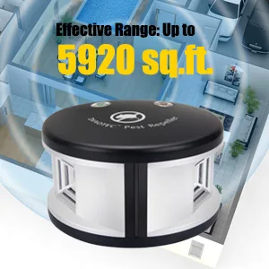 Diaotec Ultrasonic Rodents and Squirrels Repeller Pressure Wave Pest Deterrent Control Chaser Mouse Mice Rats and Insects Indoor Use - squirrel repellent for attic