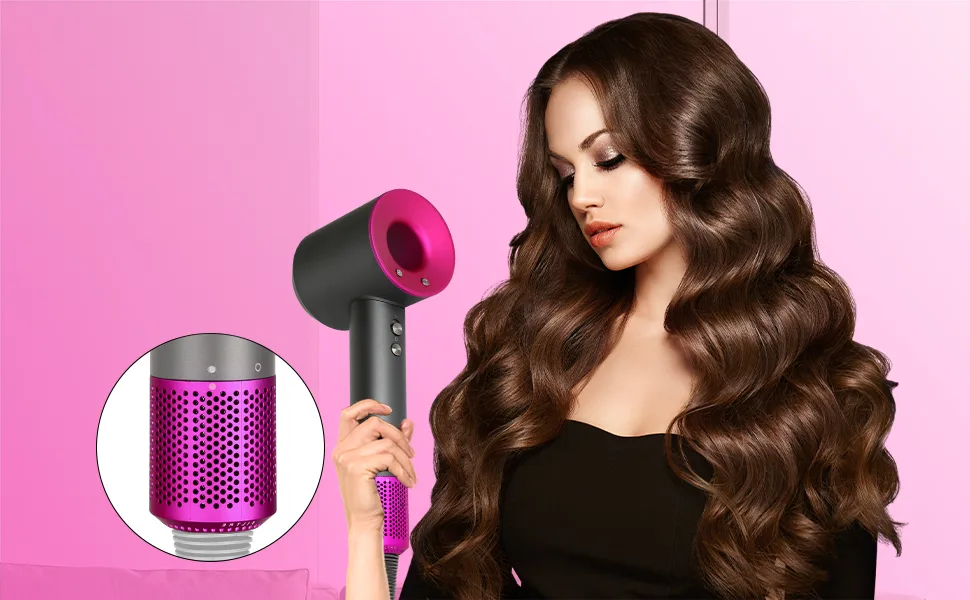 YTCHYYSK Upgraded Hair Dryer Filter Replacement for Dyson Supersonic HD01 HD03 HD08 HD15 Outer Filter Cage Repair Accessories Rose Filter - dyson hair dryer attachments