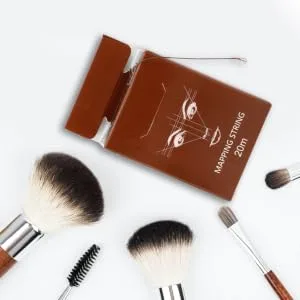 Beatifufu 1 Box String Ruler Ink Eyebrow Mapping Eyebrow Liner Positioning Ruler Draw a Line - product information 1