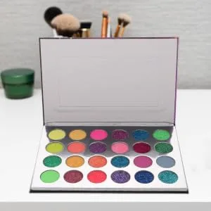 HAPINARY Luminous Eye Shadow Makeup Palette Glitter Eyeshadow Makeup Eyeshadow Eye Shadow Palette Powder - product information 3
