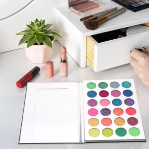 HAPINARY Luminous Eye Shadow Makeup Palette Glitter Eyeshadow Makeup Eyeshadow Eye Shadow Palette Powder - product information 4