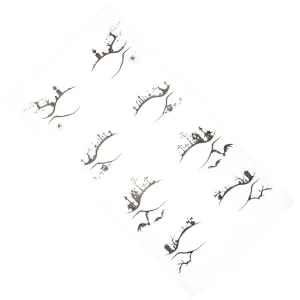 IWOWHERO 4 Pairs Adhesive Eyeliner Stickers Temporary Eye Shadow Stickers - product information 3