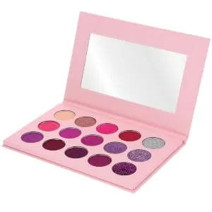 PLAFOPE 15 Eyeshadow Palette Glitter Eyeshadow Colorful Eyeshadow Woman Eyeshadow Compact Purple - product information 1