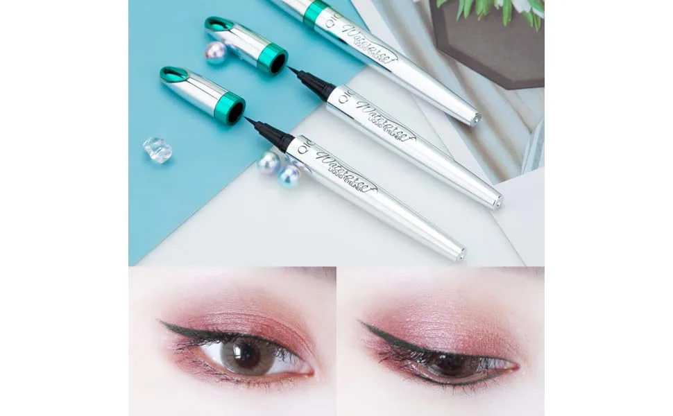 Beatifufu Very Fine Eyeliner Waterproof Eye Pencil Sweat Resistant Eye Pencil Eye Drawing Pen Liquid - product information 3