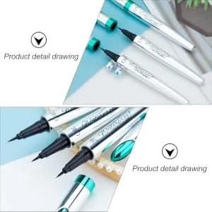 WOONEKY Very Fine Eyeliner Women Makeup Tools Supply Eyes Beauty Accessory Eye Drawing Pen Plastic - product information 3