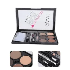 DRESSOOS 1 Set Eyebrow Powder Set Multifunctional Cosmetic Makeup Eyebrow Powder Eyebrow Pencil Brush - product information 3