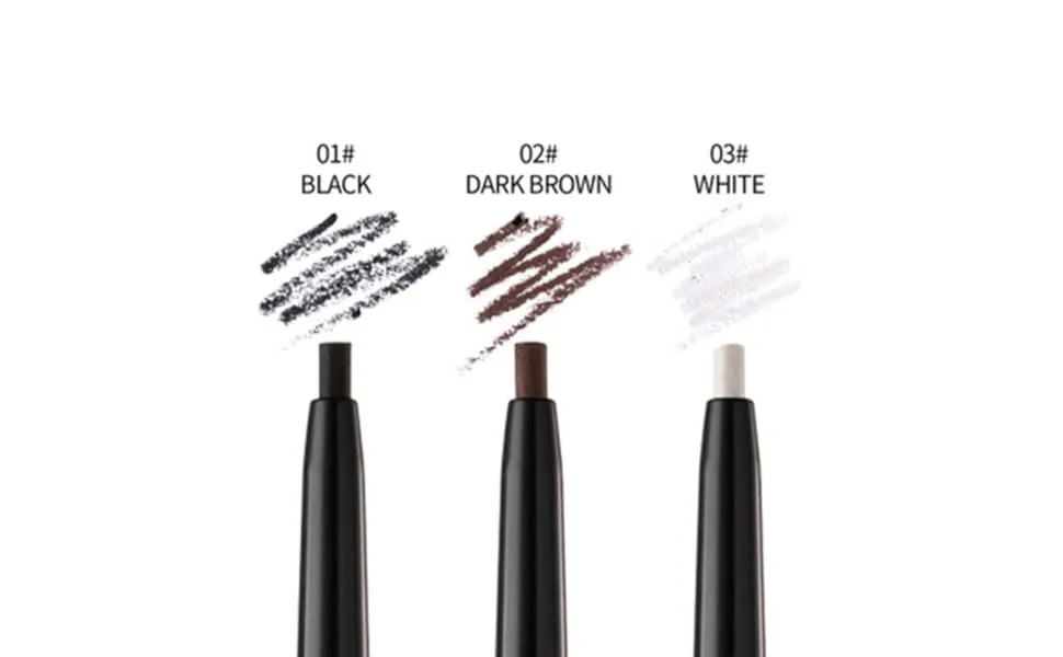 WOONEKY Women Makeup Eyeliner Waterproof Eye Liner Eye Pencil Eyebrow Pencil - product information 2