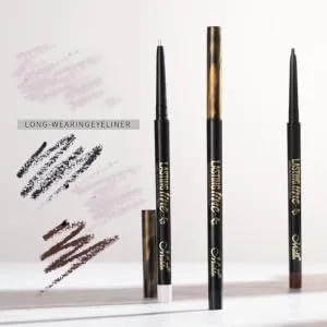 WOONEKY Women Makeup Eyeliner Waterproof Eye Liner Eye Pencil Eyebrow Pencil - product information 3