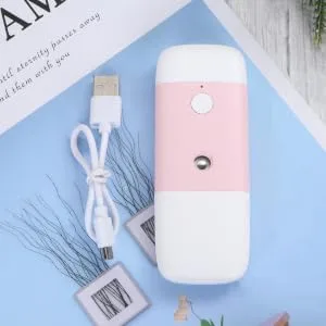 PLAFOPE 1pc USB Humidifier Portable Face Humidifier Air Humidifier Diffuser Humidifier Mini Humidifier Pink - product information 3