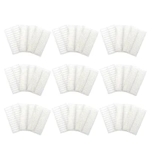BIUDECO 60 sheets Instant Invisible Stickers Shape Oval Tape Lace Women Double Non-trace Natural Ultra - product information 6