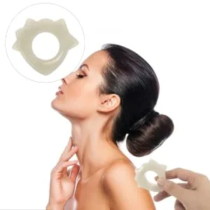 Beatifufu Jade Scraping Instrument Tool Gua Sha Jade Gua Sha Stone Skincare Essentials Face Massager - product information 4