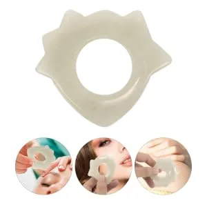 Beatifufu Jade Scraping Instrument Tool Gua Sha Jade Gua Sha Stone Skincare Essentials Face Massager - product information 5